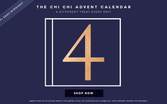 chi chi 25% off